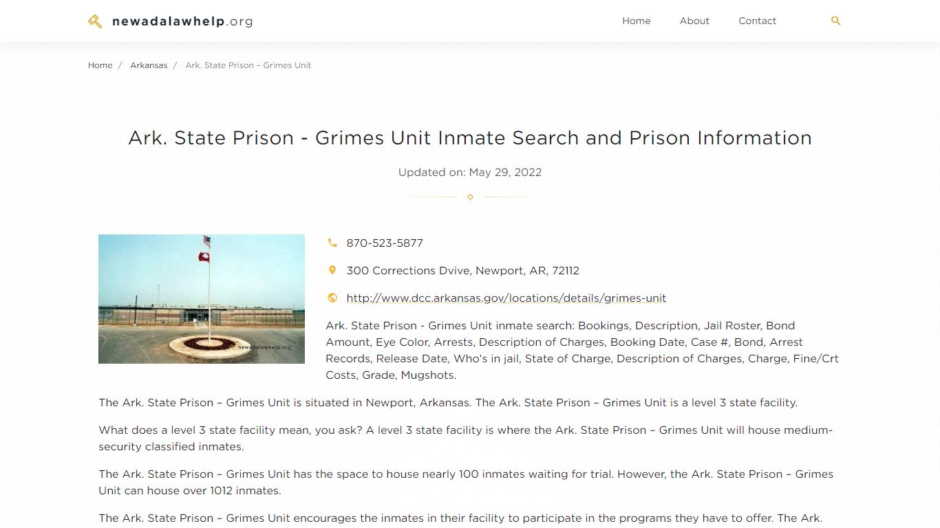 Arkansas Dcc Inmate Search